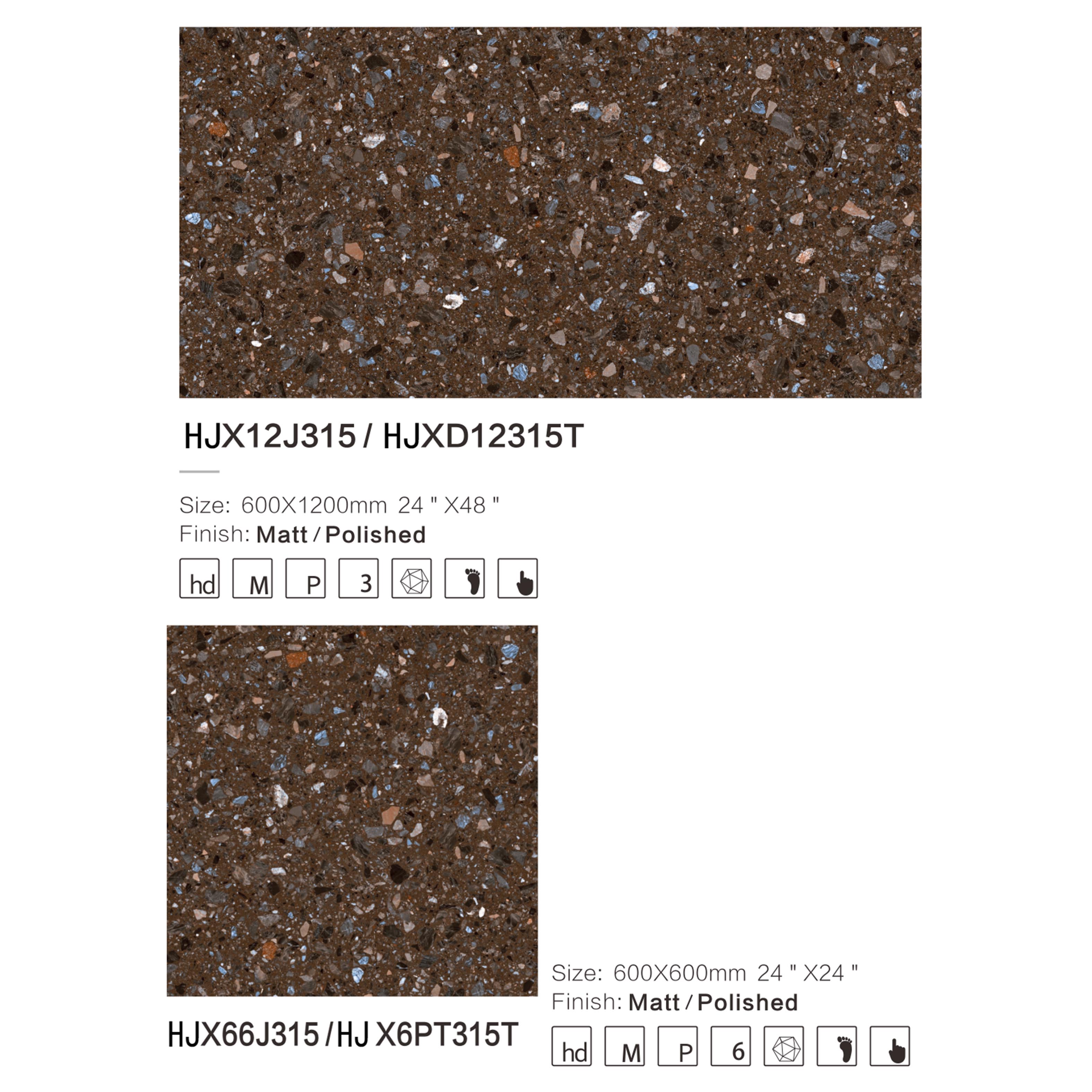 HJX12J315-HJXD12315T,HJX66J315-HJX6PT315T,RUSTIC TILE,TERRAZZO TILE