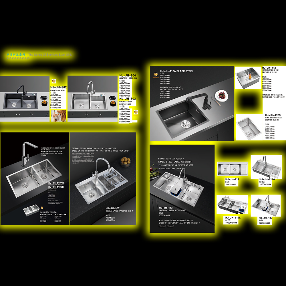 HJ-JH-111B-01……,STAINLESS STEEL SINK